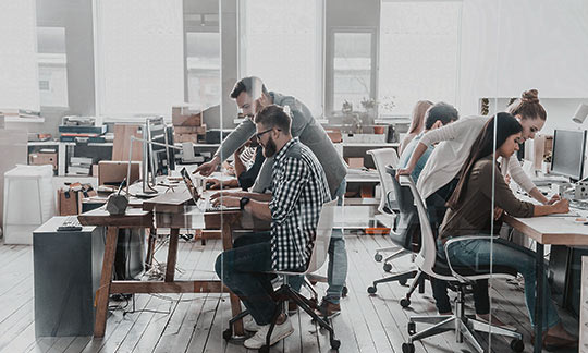 coworking image about an office